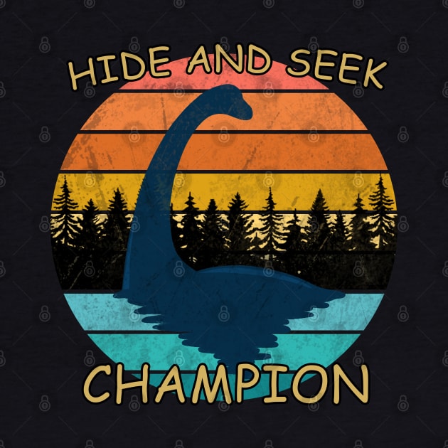 Loch Ness Monster - Hide and Seek Champion by valentinahramov